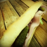 Sandwich jambon, beurre