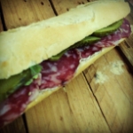 Sandwich Saucisson beurre