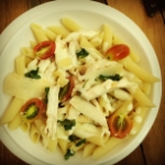 Pâtes poulet